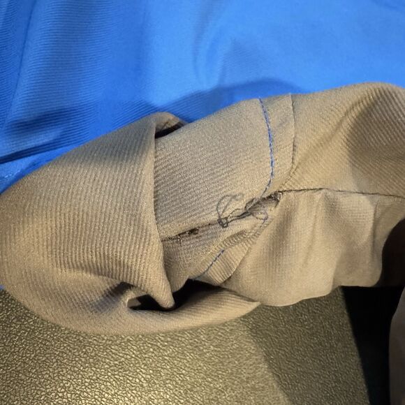 PING Men's Large Blue Gray 1/4 Zip Pullover Jacket Windbreaker Golf Athletic Top - Picture 7 of 8